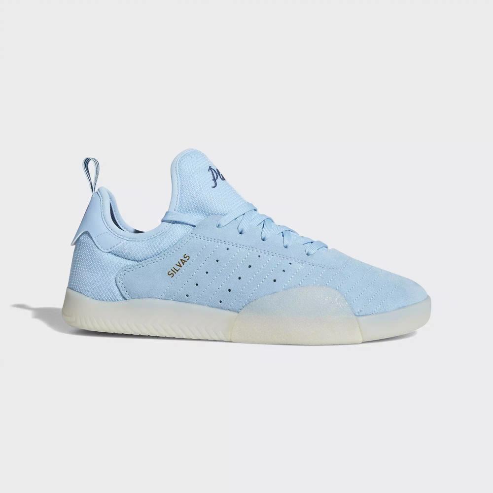 Adidas 3ST.003 Tenis Para Skate Azules Para Hombre (MX-14383)